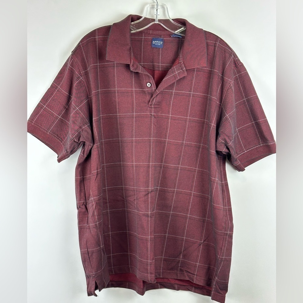 Men's Striped Casual Polo Shirt